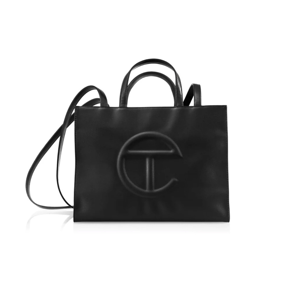 TELFAR medium shopping bag in black